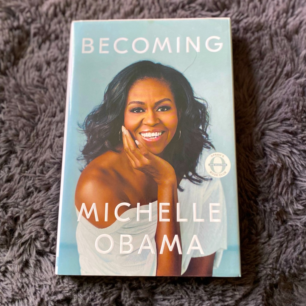 Becoming Michelle Obama Hard Cover Book